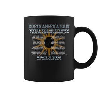 Vintage Total Eclipse 2024 North America Tour Coffee Mug | Mazezy