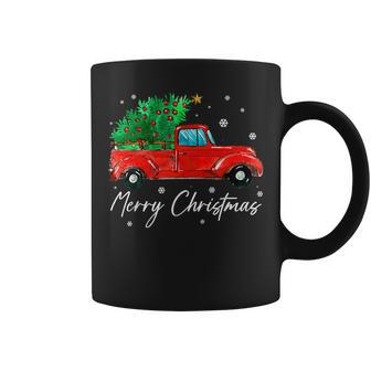 Vintage Wagon Christmas Tree On Car Xmas Vacation Coffee Mug - Monsterry AU
