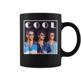 Vintage_Jonas_Cool_Brothers__Happiness 80S 90S Coffee Mug | Crazezy
