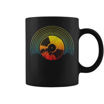 Vinyl Record 33 45 Rpm Vintage Sunset Retro Dj Coffee Mug - Monsterry AU