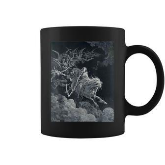 The Vision Of Death By Gustave Dore Coffee Mug - Monsterry