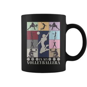 In My Volleyball Era Retro Vintage Volleyball Sport Game Day Coffee Mug - Monsterry AU