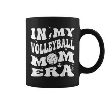 In My Volleyball Mom Era Groovy Coffee Mug - Monsterry AU