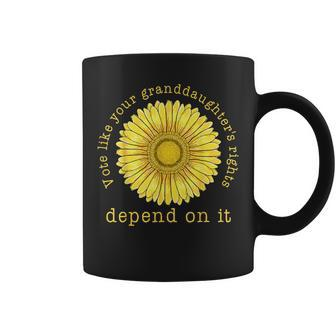 Vote Like Your Granddaughter's Rights Depend On It Feminis Coffee Mug - Monsterry AU