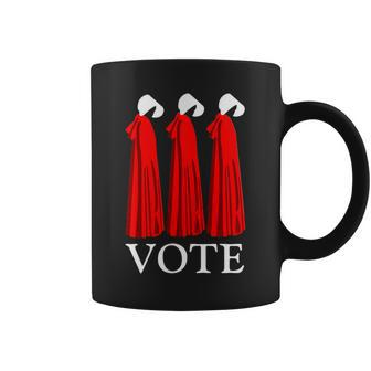 Vote Handmaids Vote 2024 Feminist Coffee Mug - Seseable