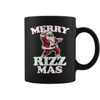W Rizz Santa Merry Rizzmas Coffee Mug | Mazezy