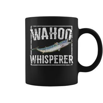 Wahoo Whisperer Deep Sea Fishing Coffee Mug - Monsterry