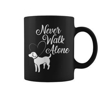 Never Walk Alone Adopt Dog Coffee Mug - Monsterry