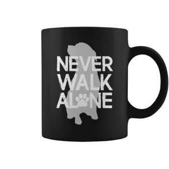 Never Walk Alone Dog Lover For Dog Lovers Coffee Mug - Monsterry