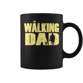 The Walking Dad With Dog For Walkies Coffee Mug - Monsterry CA