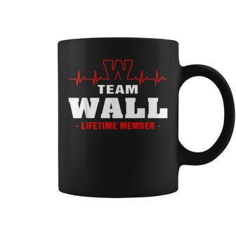 Wall Surname Family Last Name Team Wall Lifetime Member Coffee Mug - Seseable