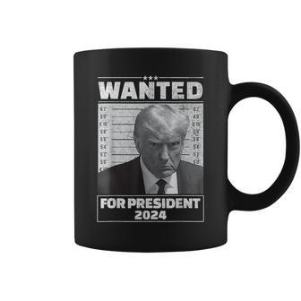 Wanted For President 2024 Trump Hot Coffee Mug | Mazezy