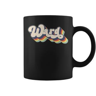 Ward Family Name Personalized Surname Ward Coffee Mug - Seseable
