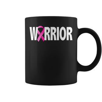 Warrior Breast Cancer Awareness For Women Coffee Mug - Monsterry