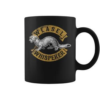Wasel Whisperer Stuffed Animal Plush Ferret Coffee Mug - Monsterry DE