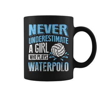 Water Polo For Girl Never Underestimate Coffee Mug - Thegiftio UK