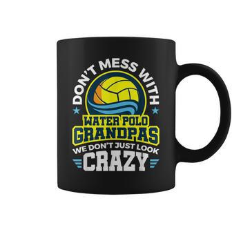 Water Polo Grandpa Proud Family Sport Fan Crazy Quote Coffee Mug - Monsterry DE