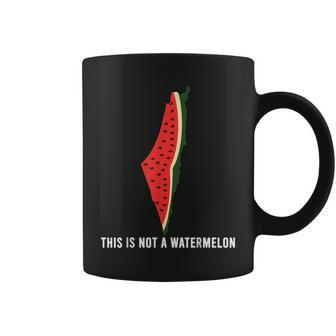 Watermelon 'This Is Not A Watermelon' Palestine Collection Coffee Mug | Mazezy CA