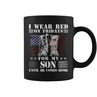 I Wear Red On Fridays For My Son Until He Comes Home Coffee Mug - Monsterry CA