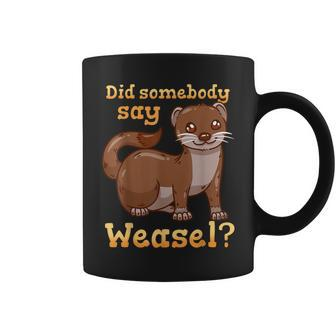 Weasel Weasel Lover Coffee Mug - Monsterry DE