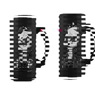 Weightlifting Panda Workout Bodybuilder Fitness Gym Panda Coffee Mug - Thegiftio UK