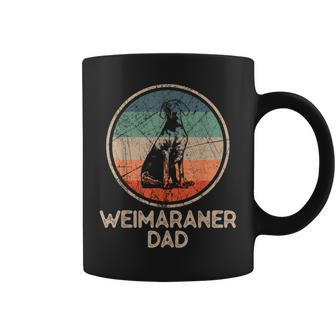 Weimaraner Dog Vintage Weimaraner Dad Coffee Mug - Monsterry UK
