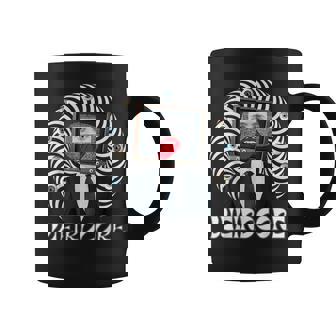 Weirdcore Aesthetic Tv Head Optical Illusion Weirdcore Coffee Mug - Thegiftio UK
