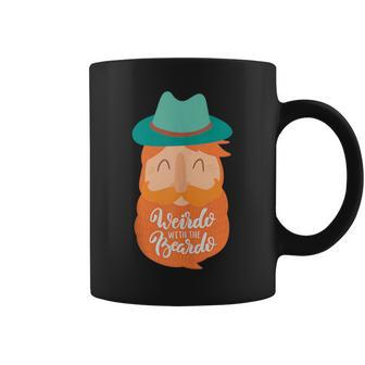 Weirdo With The Beardo Ginger Beard Coffee Mug - Monsterry CA