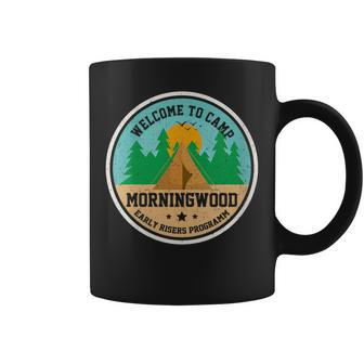 Welcome To Camp Morning Wood Artisan Sawdust Woodworking Coffee Mug - Monsterry DE