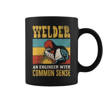 Welder An Engineer Welding Vintage Weld Welders Coffee Mug | Mazezy