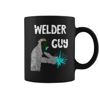 Welder Guy Mig Welding Helmet Weld Slworker Metal Workers Coffee Mug - Monsterry CA