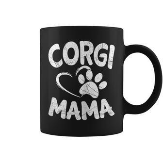 Welsh Corgi Mama Lover Dog Breeder Mom Pet Coffee Mug - Monsterry