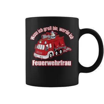 Wenn Ich Groß Bin Werde Ich Feuerwehrfrau Tassen - Geschenkecke