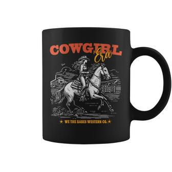Western Cowgirl Era Vintage 90S Coffee Mug - Monsterry