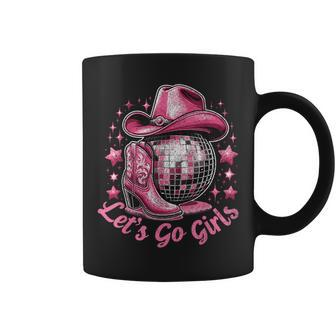 Western Cowgirl Rodeo Disco Retro Bachelorette Party Coffee Mug - Seseable