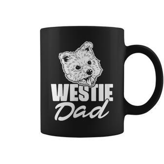 Westie Dad West Highland Terrier Father Father's Day Coffee Mug - Monsterry CA