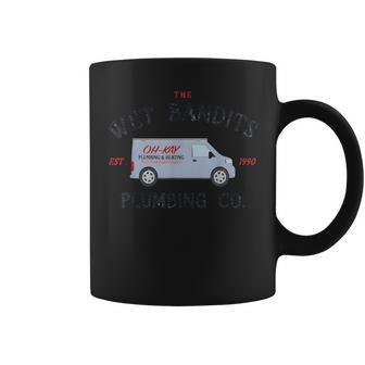 The Wet Oh Kay 90S Plumbing Bandits And Heating Coffee Mug - Monsterry CA