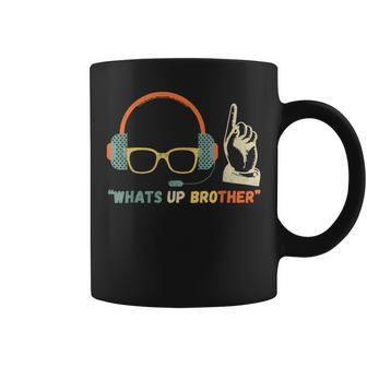 Whats Up Brother Sketch Streamer Whats Up Brother Coffee Mug | Mazezy UK