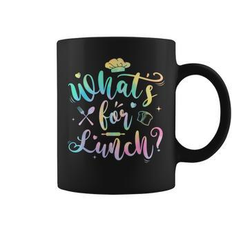 Whats For Lunch Lunch Lady Coffee Mug | Mazezy CA