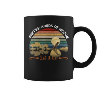 Whisper Word Of Wisdom Labrador Dog Let It Be Coffee Mug | Crazezy DE