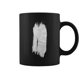 White Blaze Appalachian Trail Minimalist Hiking Graphic Coffee Mug - Monsterry