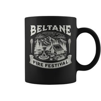 Wiccan Beltane Camping Outdoor Festival Wheel Of The Year Coffee Mug | Mazezy