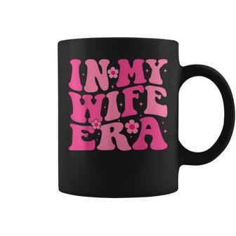 In My Wife Era Married Floral Groovy Wife Era Wedding Party Coffee Mug - Thegiftio UK