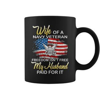 Wife Of Navy Veteran Coffee Mug | Mazezy