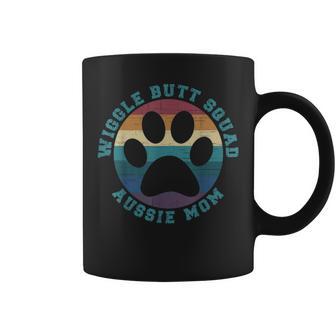 Wiggle Butt Squad Aussie Mom Australian Shepherd Lover Coffee Mug - Monsterry UK