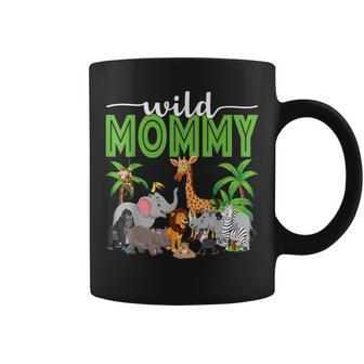 Wild Mommy Zoo Born Two Be Wild B-Day Safari Jungle Animal Coffee Mug - Monsterry AU
