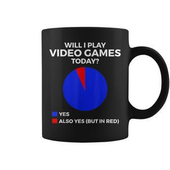 Will I Play Video Games Today Gamer Gaming Coffee Mug - Thegiftio UK
