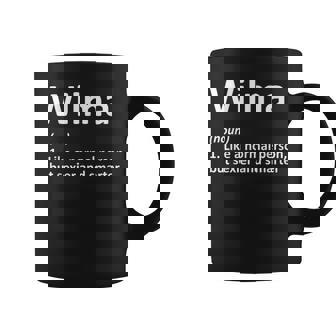 Wilma Definition Idea De Regalo De Cumpleaños Con Nombre Personalizado Taza de café - Regaloses