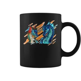 Wing Of Fires Legends Fathom Darkstalker Clearsight Coffee Mug | Seseable CA
