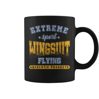 Wingsuit Extreme Sport Flying Parachute Coffee Mug - Monsterry DE